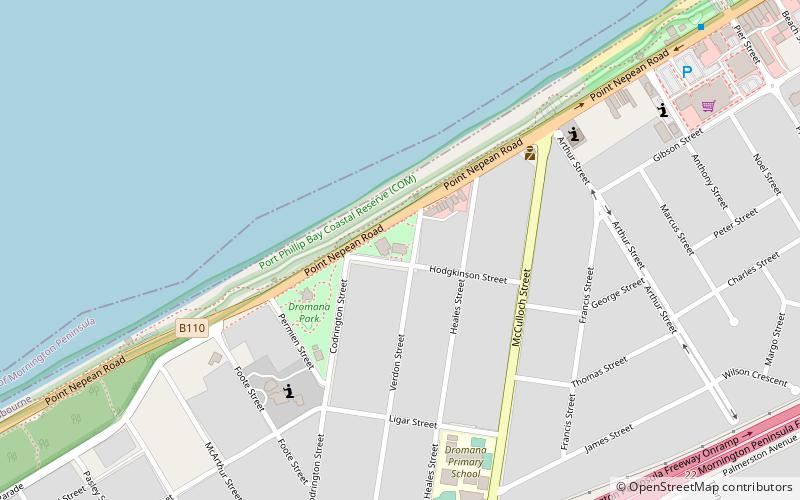 Dromana Historical Museum location map