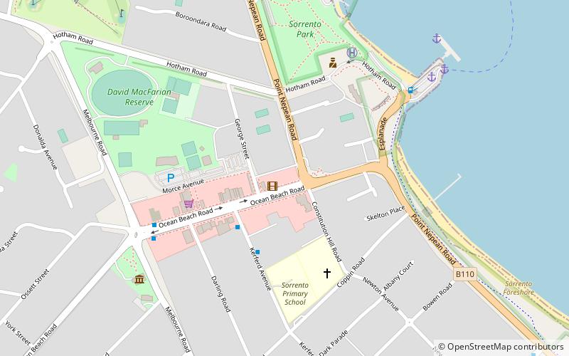 sorrento post office location map