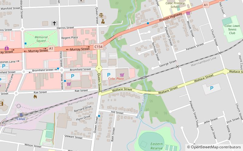 Colac Plaza location map