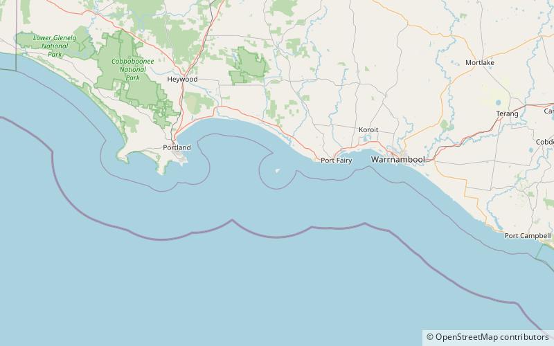 Lady Julia Percy Island location map