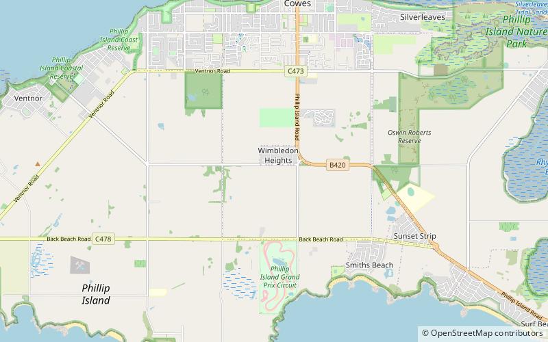 Park Krajobrazowy Phillip Island location map