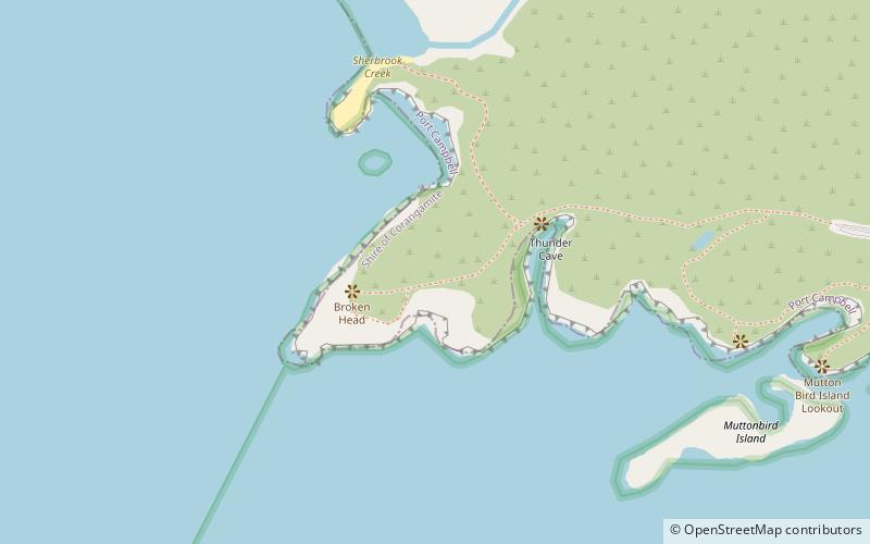 Parc national de Port Campbell location map