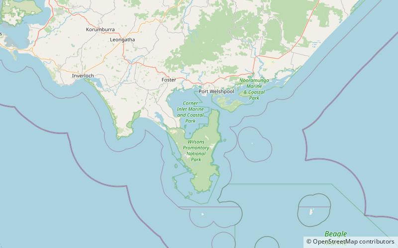 Bennison Island location map