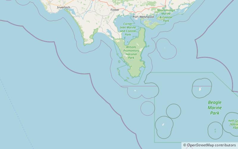 Citadel Island location map