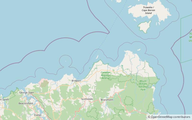 Little Waterhouse Island location map