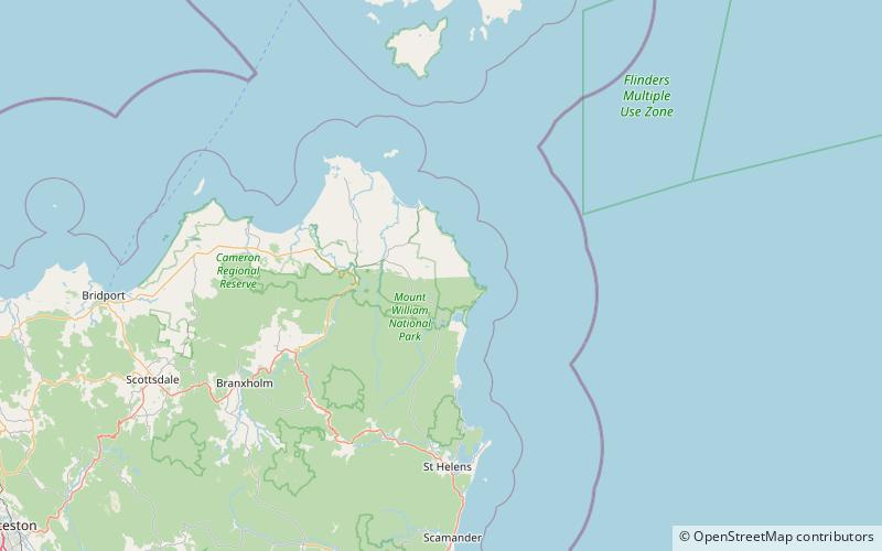 Park Narodowy Mount William location map