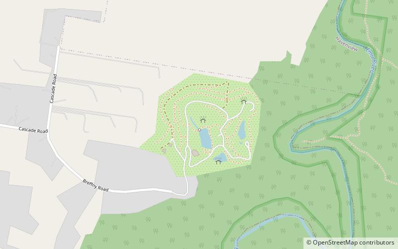 Emu Valley Rhododendron Garden location map