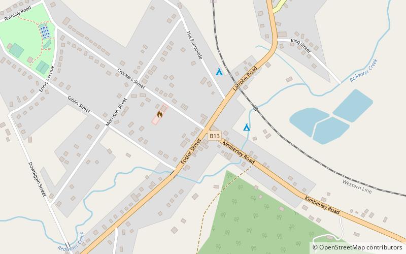 Railton location map