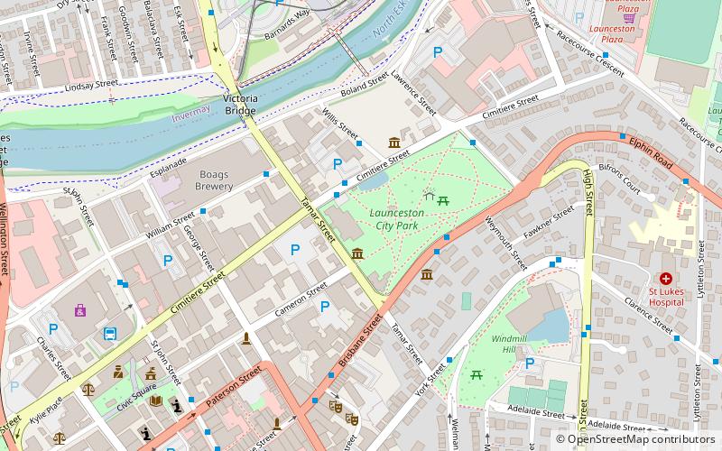 Albert Hall location map
