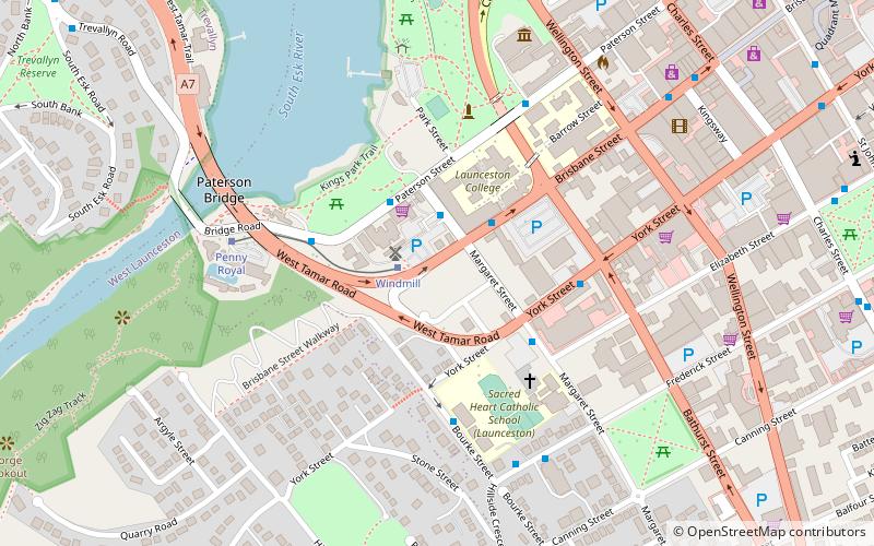 design tasmania launceston location map