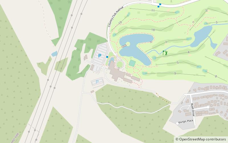 Country Club Casino location map