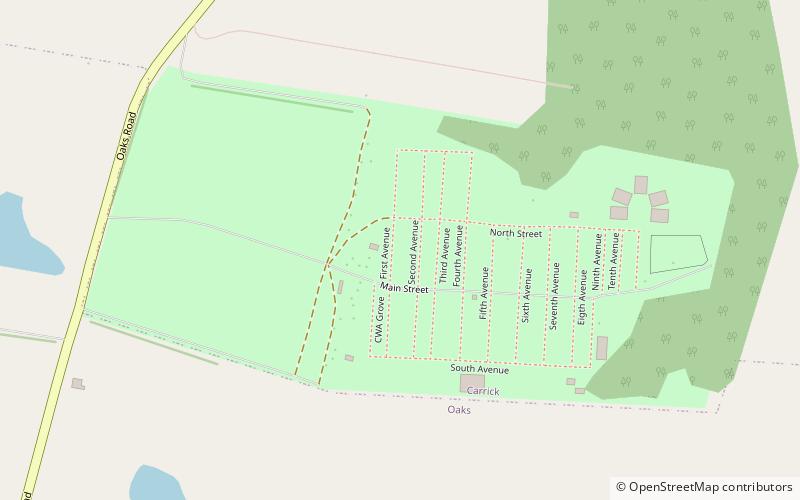 Quercus Park location map