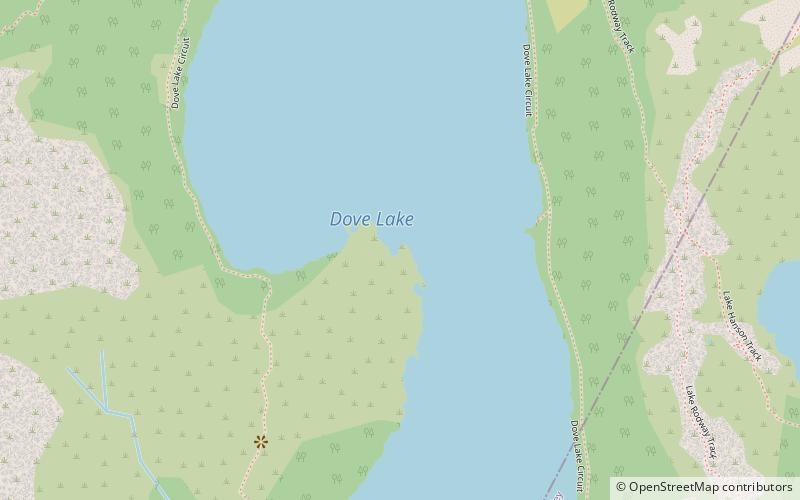 Dove Lake location map