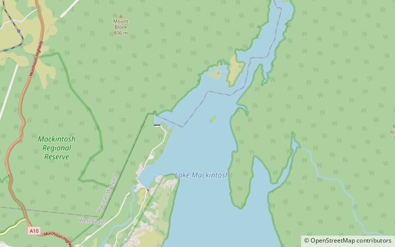 lake mackintosh location map