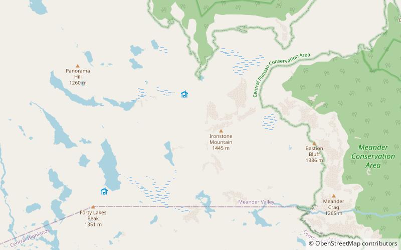 Ironstone Mountain location map