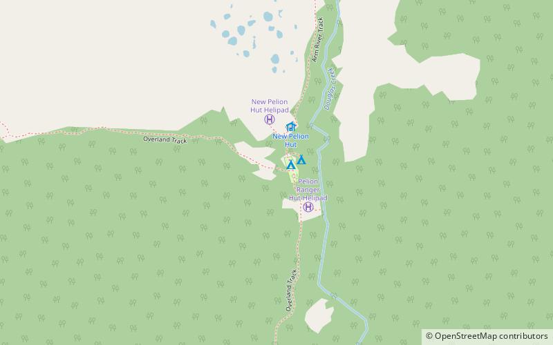 New Pelion Hut location map