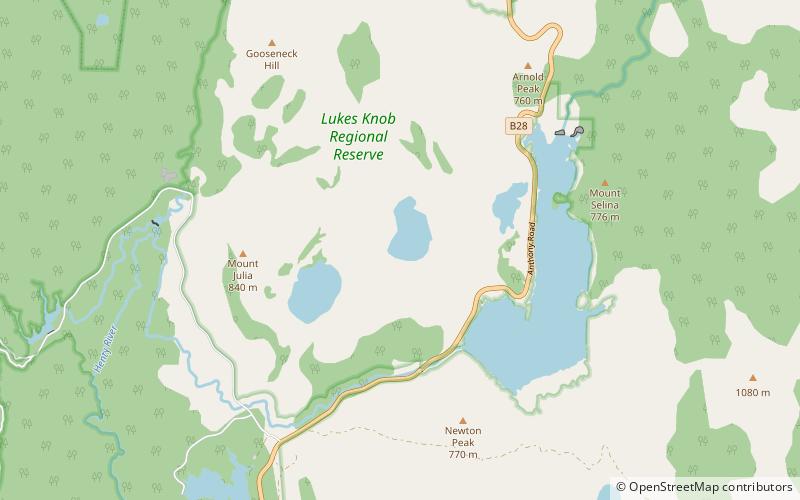 lake westwood location map