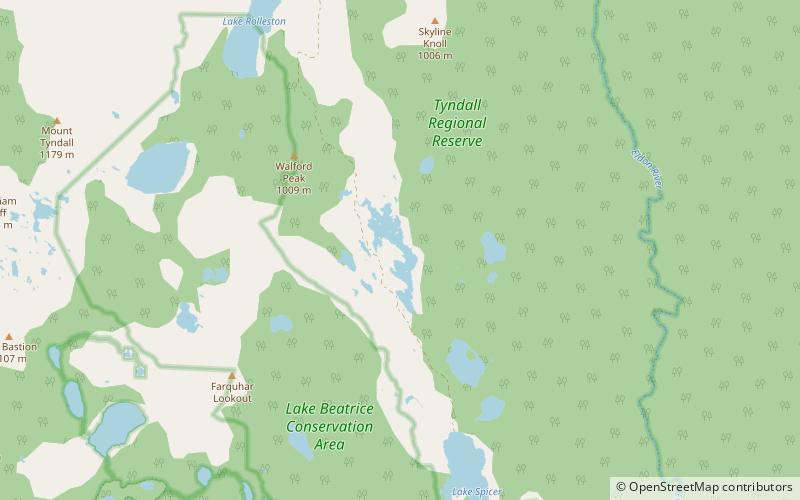 Lake Dora location map