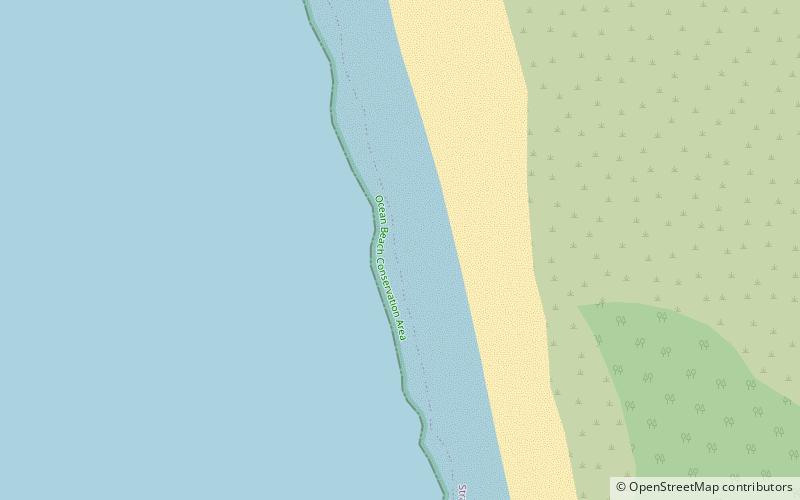 Ocean Beach location map