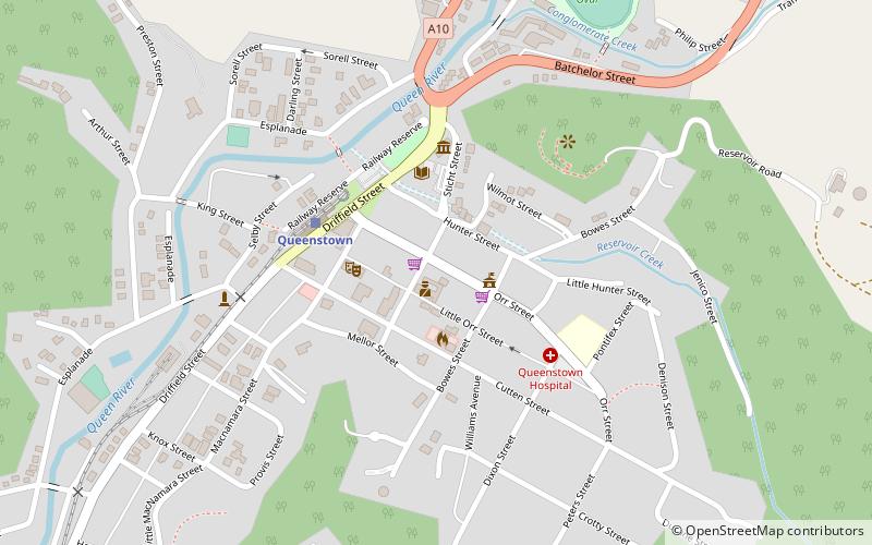 Queenstown Post Office location map