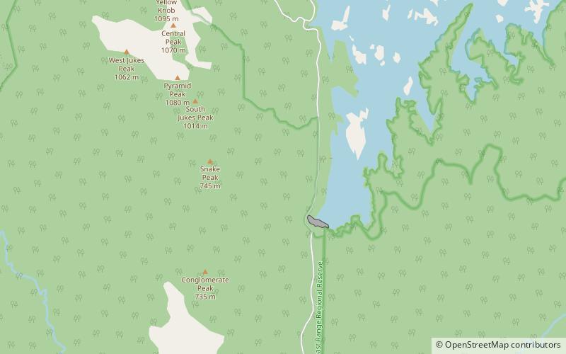 Darwin Dam location map