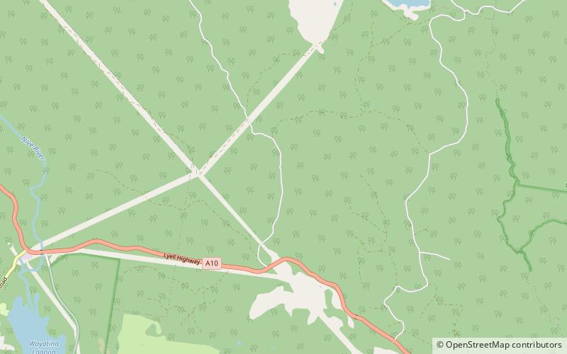 Mount Mawson location map