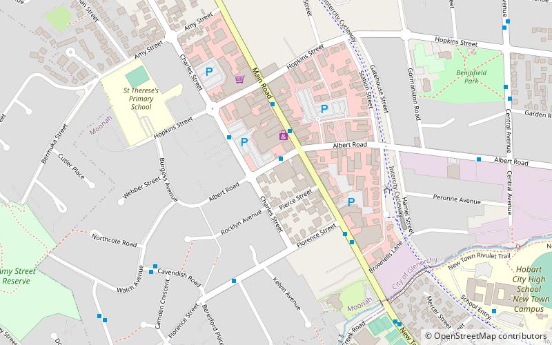 moonah arts centre hobart location map