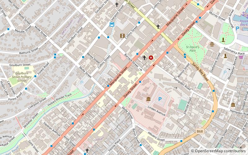 Macquarie Street location map