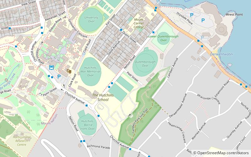 Queenborough Oval location map