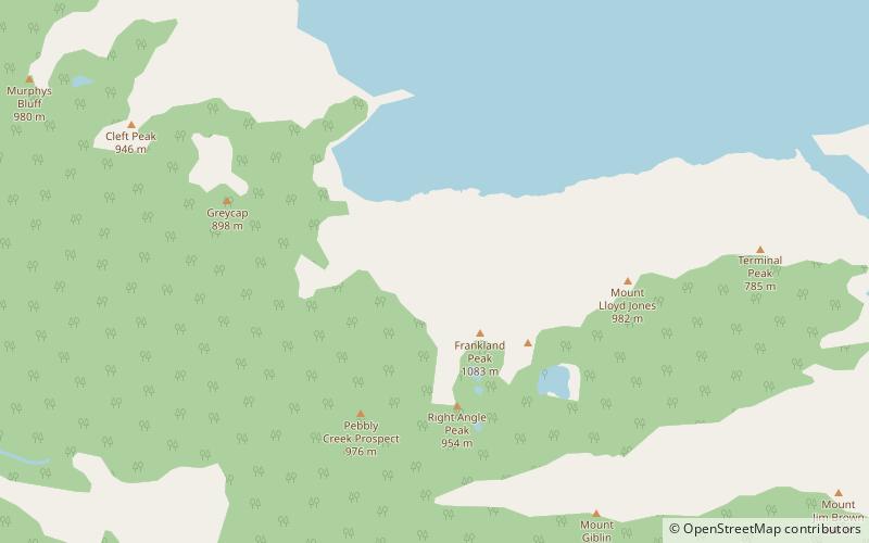 Frankland Range location map