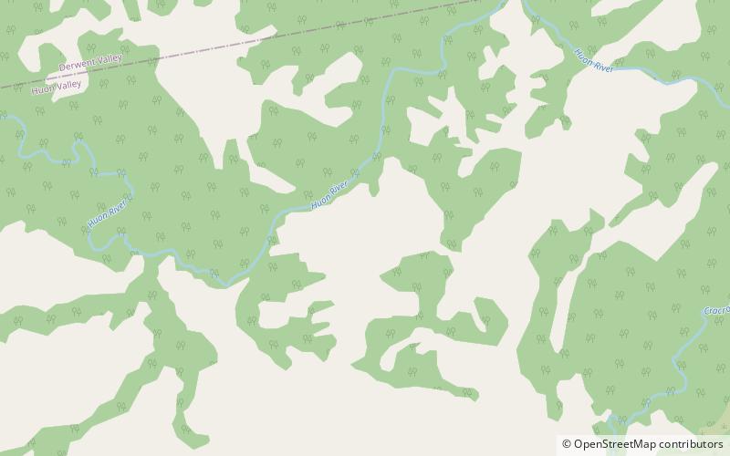 Huon Valley location map