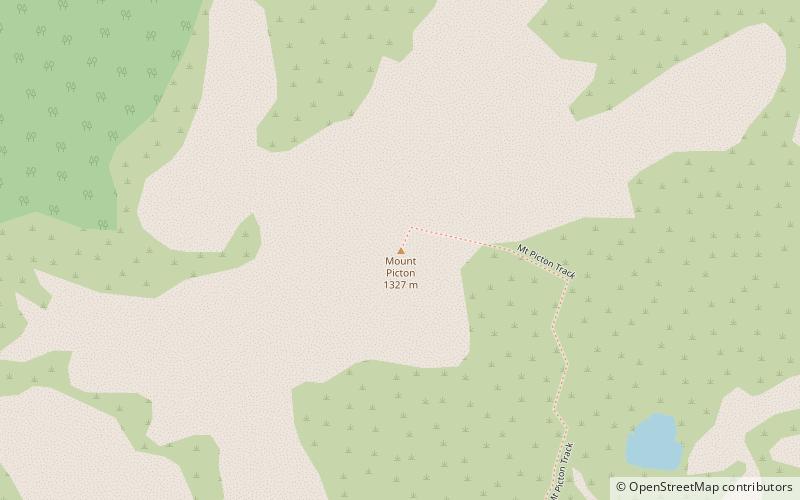 mount picton parque nacional del suroeste location map