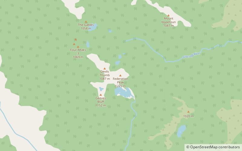 Arthur Range location map