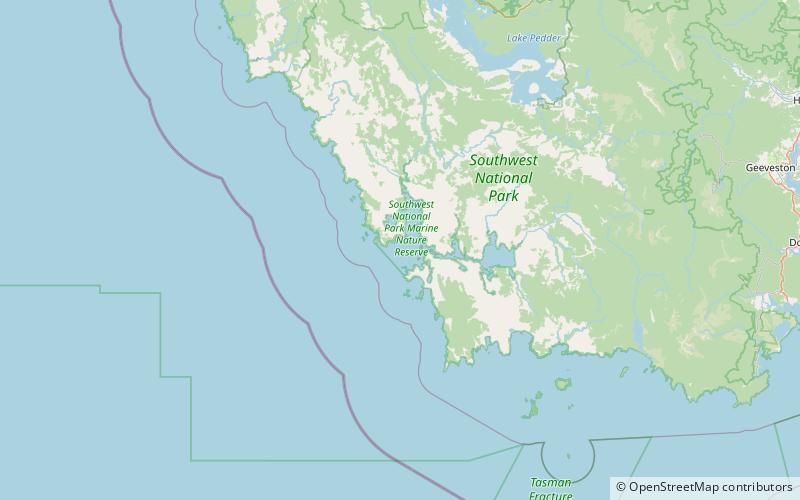 Port Davey location map