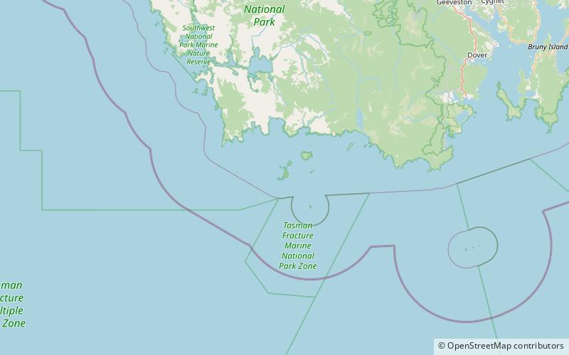 Maatsuyker Island Lighthouse location map