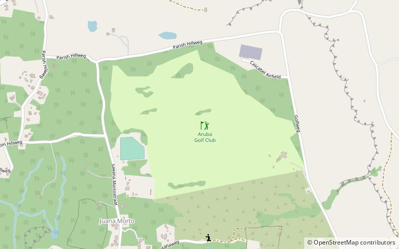 aruba golf club san nicolaas location map