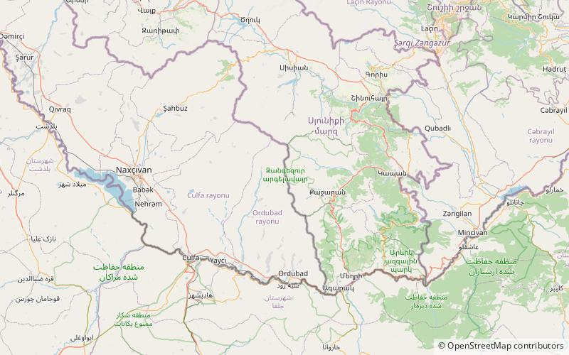 qazangoldag location map