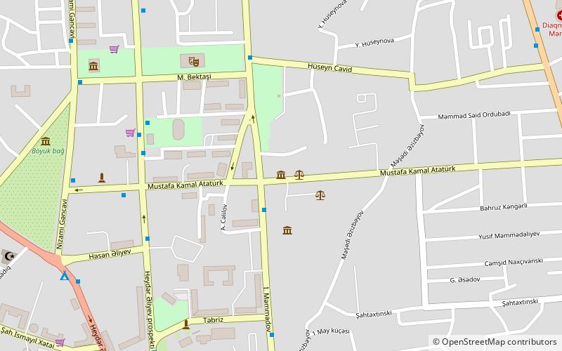 bahruz kangarli museum nakhchivan location map