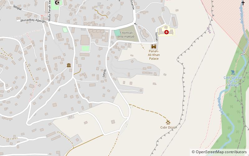 Seyidli Mosque location map