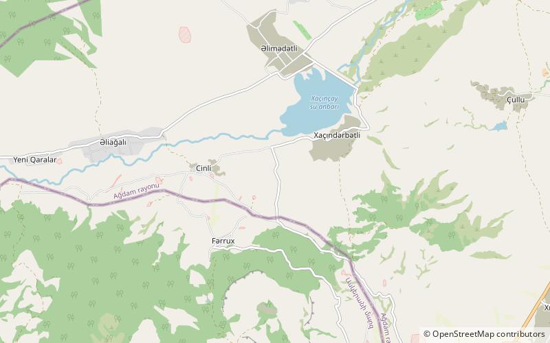 Khachin-Turbatli Mausoleum location map