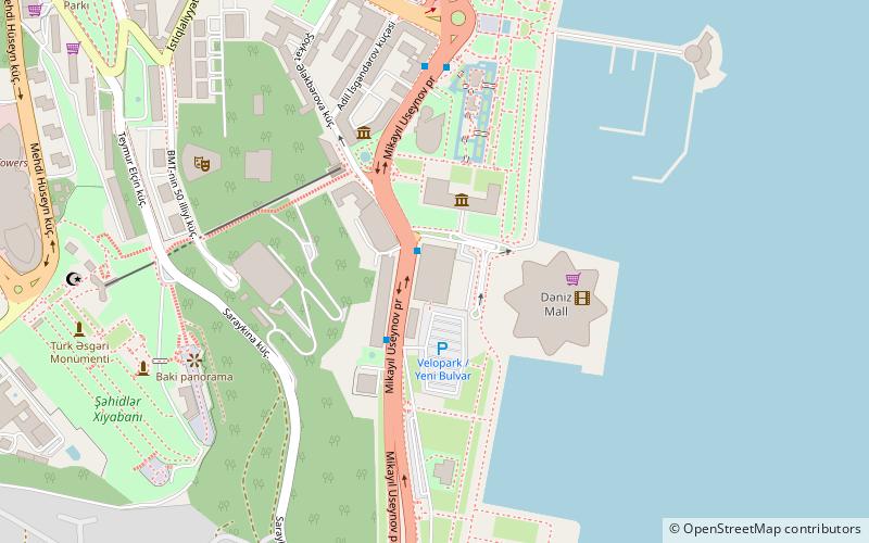 Baku Sports Palace location map