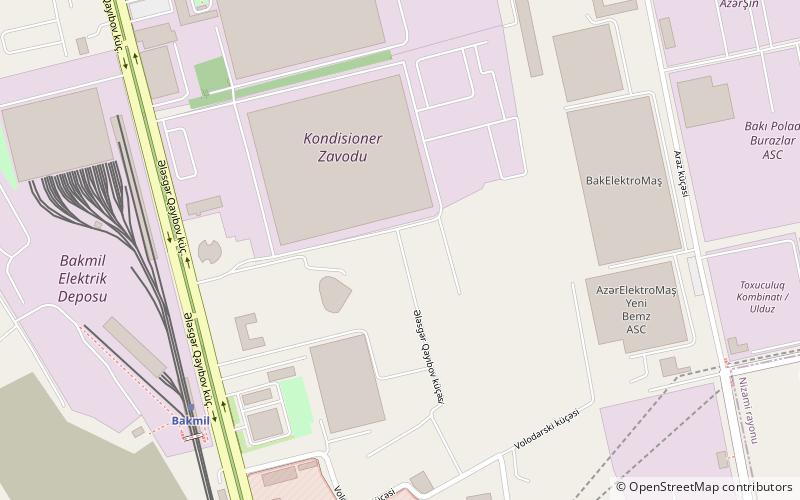 Nərimanov raion location map