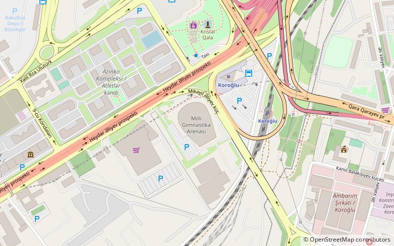 Narodowa Arena Gimnastyczna location map