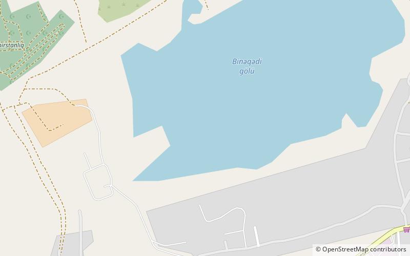 Binagadi asphalt lake location map