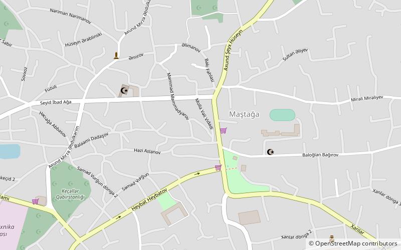 Maştağa location map