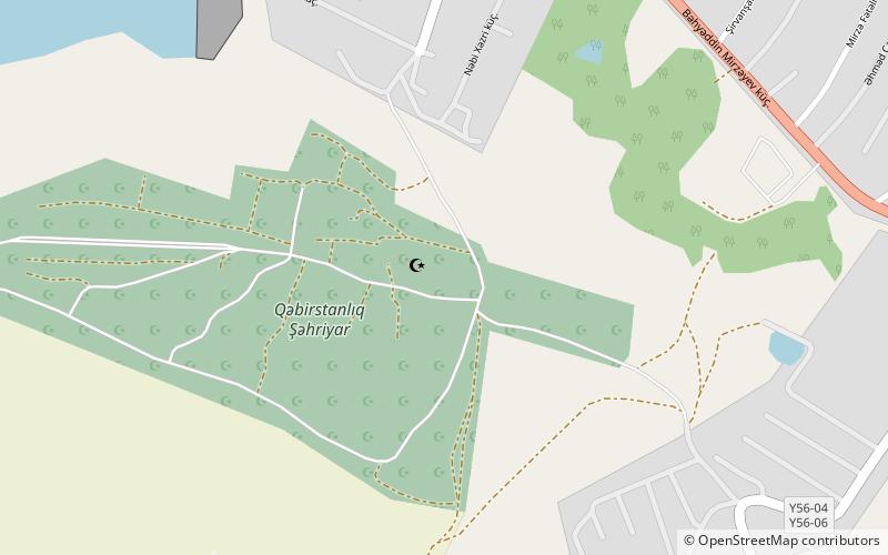 Yeddi Gumbaz Mausoleum location map