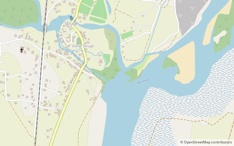 Trebižat River location map