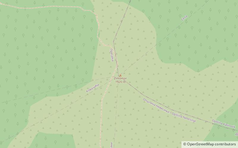 Crvanj location map