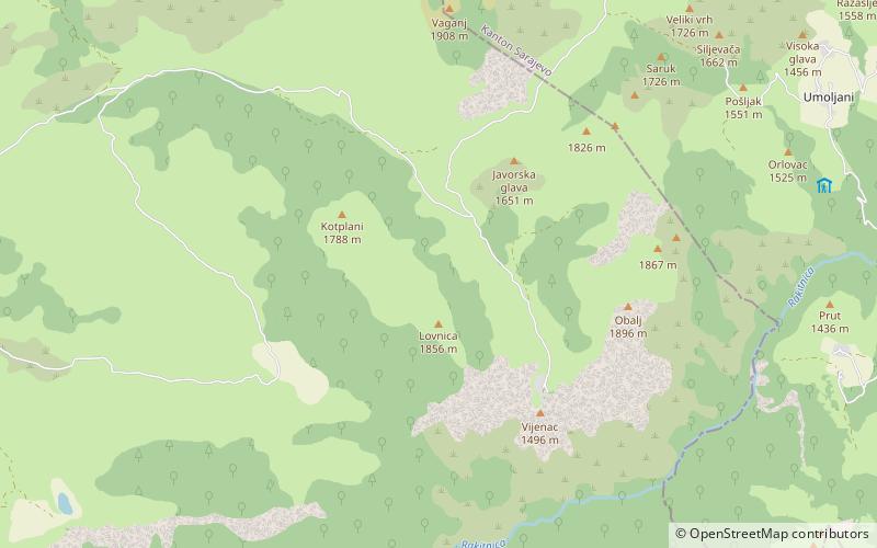 lovnica location map