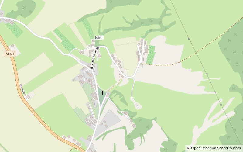 Miši location map